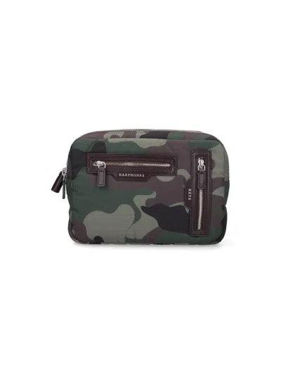Anya Hindmarch Camouflage Pouch In Green
