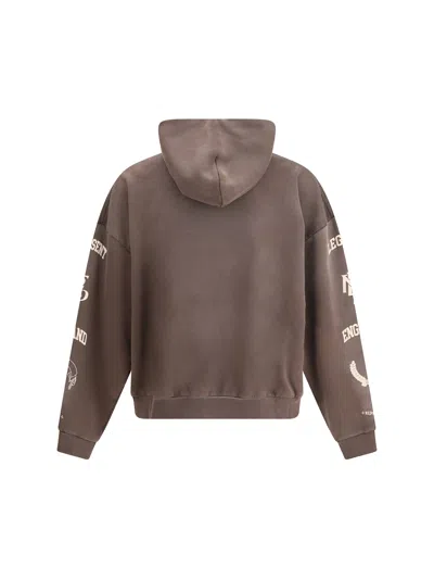 Represent Legacy Crest Hoodie In Brown
