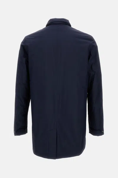 K-way Benny Warm Ottoman Jacket In Blue