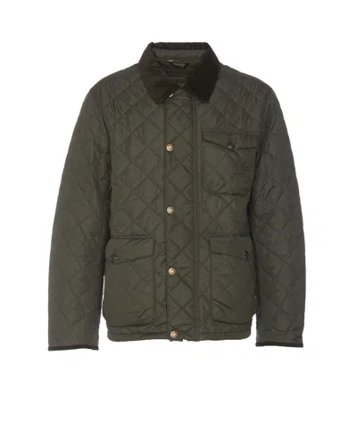Barbour Hornby Quilted Jacket In Green
