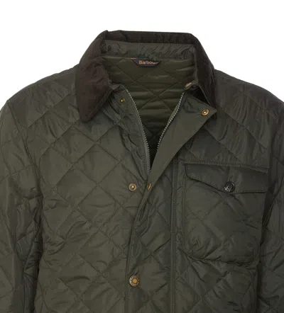Barbour Hornby Quilted Jacket In Green