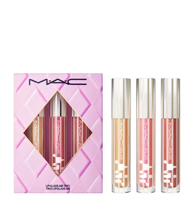 Mac Glossed Out Lipglass Trio In Multi