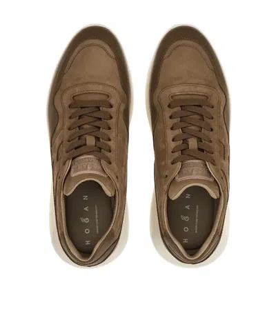 Hogan Interactive 3 Sneakers In Brown