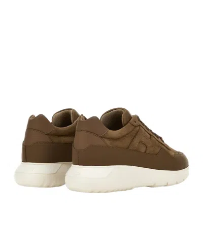Hogan Interactive 3 Sneakers In Brown