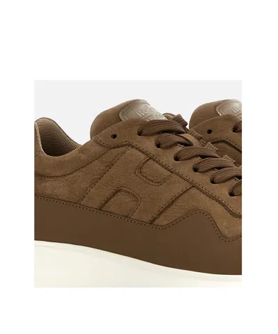 Hogan Interactive 3 Sneakers In Brown