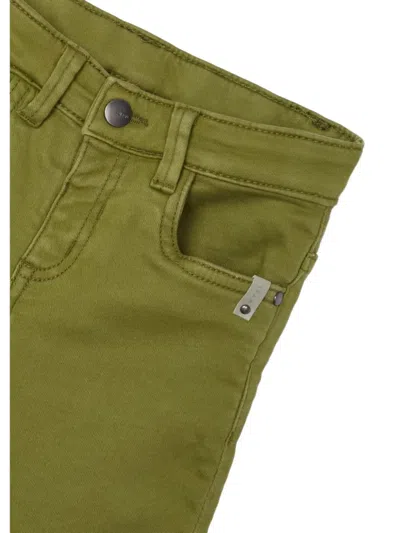Mayoral Belt-loop Trousers In Green