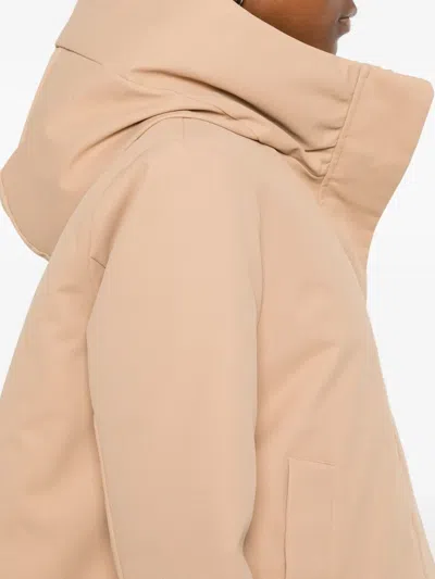 Save The Duck Boxy Silhouette Beige Jacket In Neutral