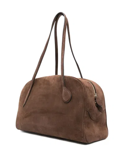 Liffner Bowling Shoulder Bag In Brown