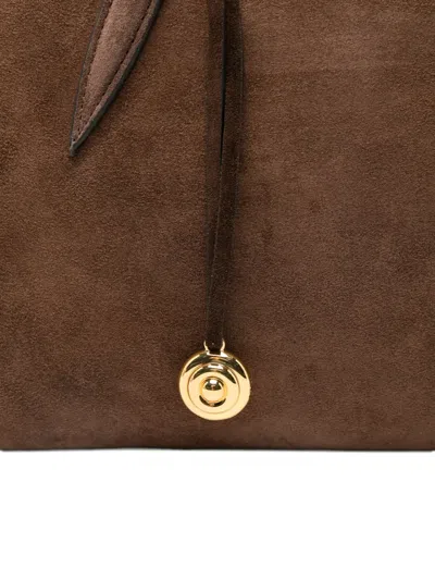 Liffner Bowling Shoulder Bag In Brown