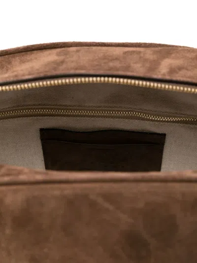 Liffner Bowling Shoulder Bag In Brown