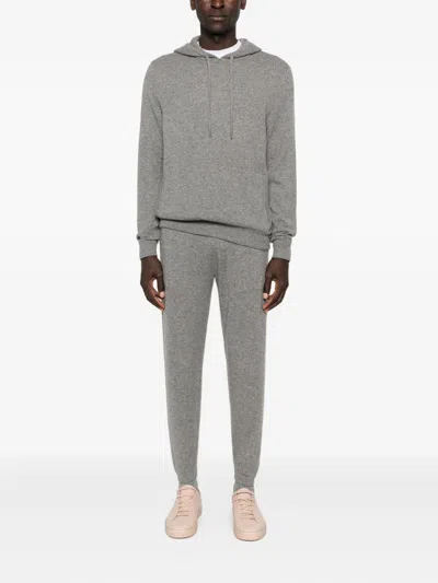 Eric Bompard Drawstrings Trousers In Gray
