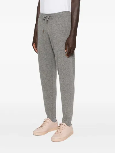 Eric Bompard Drawstrings Trousers In Gray