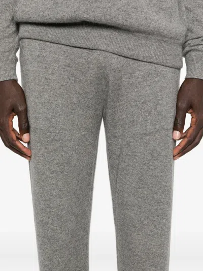 Eric Bompard Drawstrings Trousers In Gray