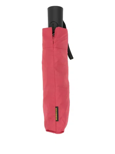 Mandarina Duck Logo-patch Umbrella In Red
