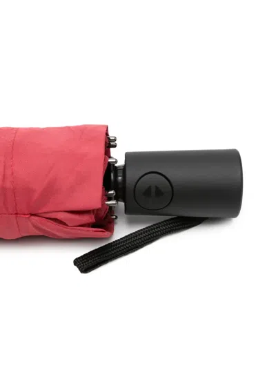 Mandarina Duck Logo-patch Umbrella In Red