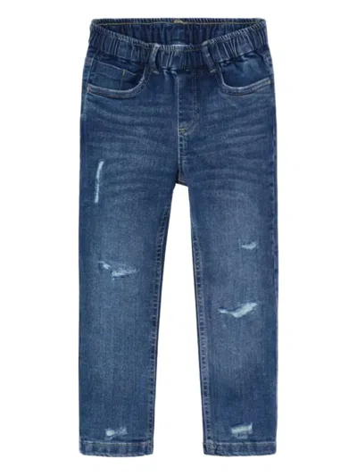 Mayoral Used Look Jeans In Blue