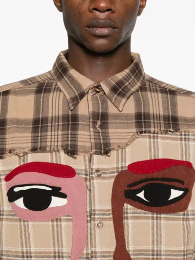 Kidsuper Shirts In Brown