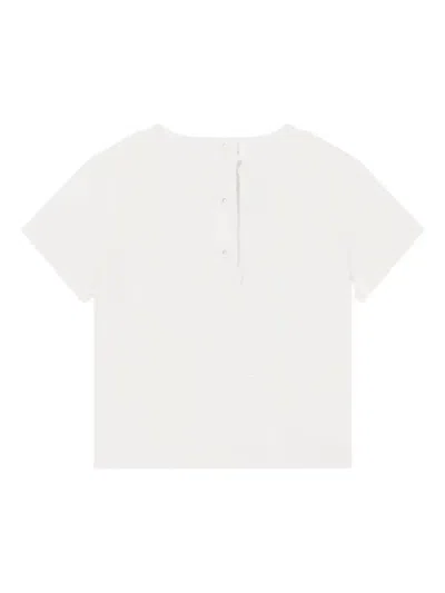 Fendi Logo-graphic Baby T-shirt In White