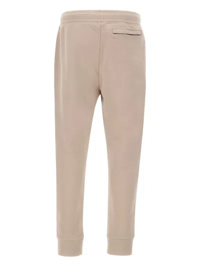 Canada Goose Cotton Track-pants With Ribbed Cuffs In Gray