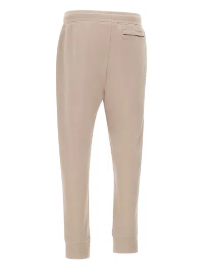 Canada Goose Cotton Track-pants With Ribbed Cuffs In Gray