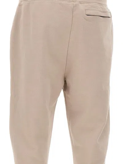 Canada Goose Cotton Track-pants With Ribbed Cuffs In Gray