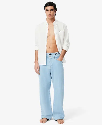 Lacoste Men's 3-pack Microfiber Trunks - 3xl In Multi