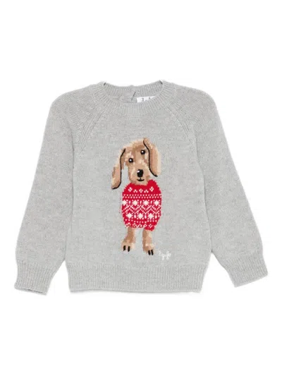 Il Gufo Crew-neck Sweater In Gray