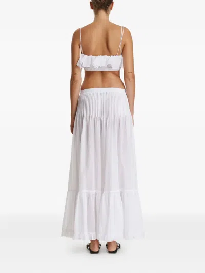 Pnk Ruffled Top In White