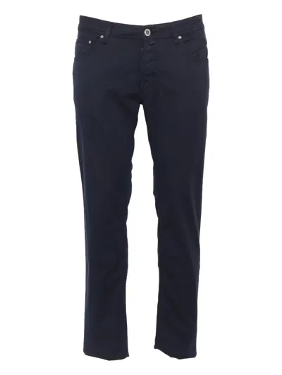 Jacob Cohen Pant 5 Pkt Slim Fit Nick In Blue