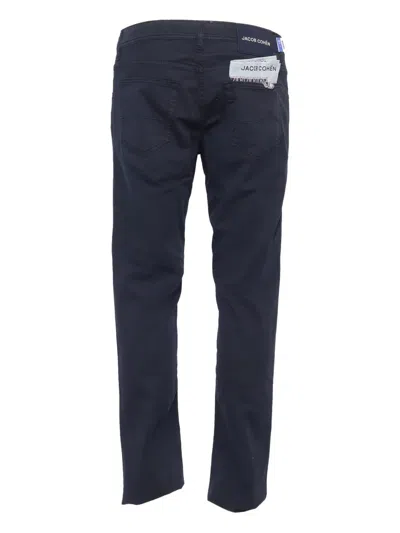 Jacob Cohen Pant 5 Pkt Slim Fit Nick In Blue