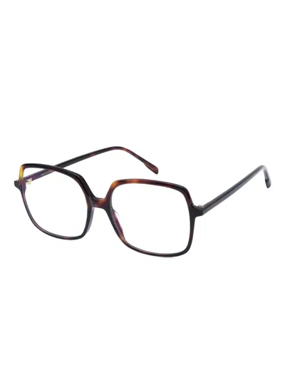 Gigi Studios Sylvia Square-frame Glasses In Black