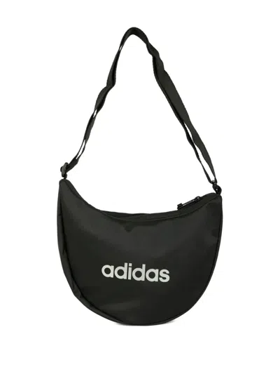 Adidas Originals Logo-motif Shoulder Bag In Black