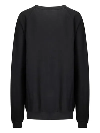 Vaquera Women Oversized Sweat Shirt Knit In Black