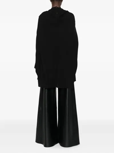 Rick Owens Draped Dress In Black