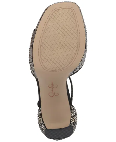 Jessica Simpson Telxia 2 Ankle Strap Platform Sandal In Black