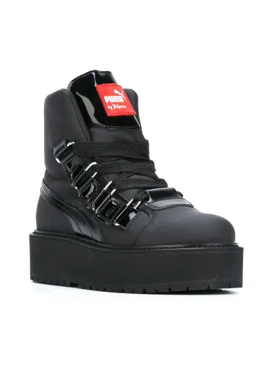 Fenty X Puma 'fenty' Platform Boots In Black