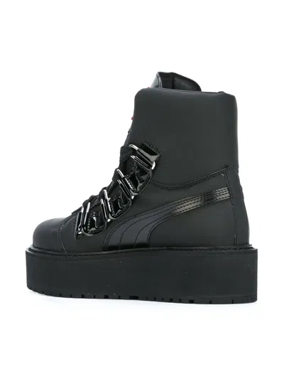 Fenty X Puma 'fenty' Platform Boots In Black