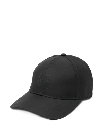 C.p. Company Cp Company Accessories Baseball Cap In Polyester In Black