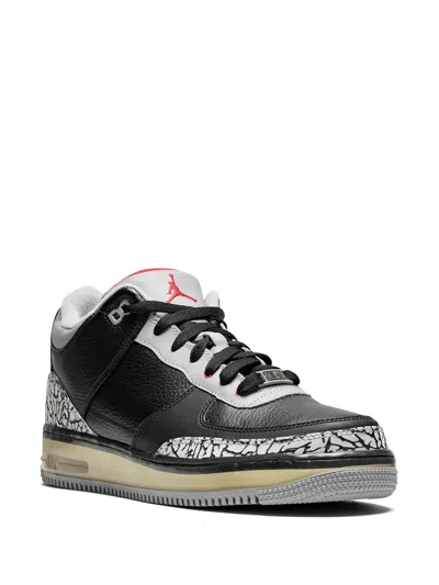 Jordan Air  3 Fusion Sneakers In Black
