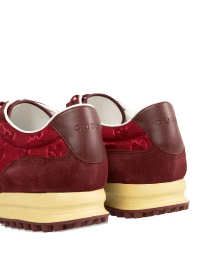 Gucci Re-motion Original Gg Fabric Sneakers In Red