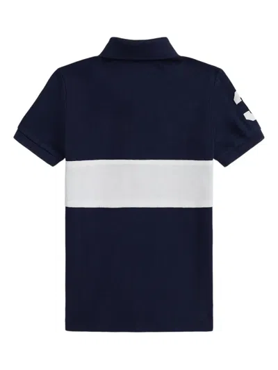 Polo Ralph Lauren Ralph Lauren Big Pony 20th Anniversary Crest Polo In Blue