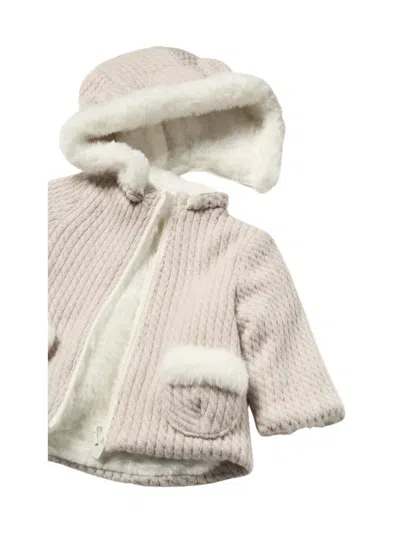 Mayoral Hooded Reversible Jacket In Neutral