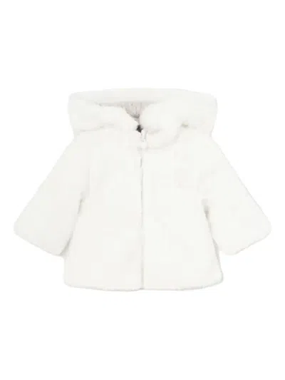 Mayoral Hooded Reversible Jacket In Neutral