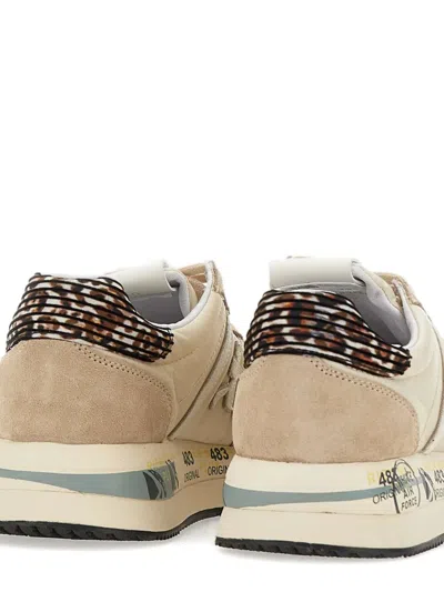 Premiata Conny Sneakers In Neutral