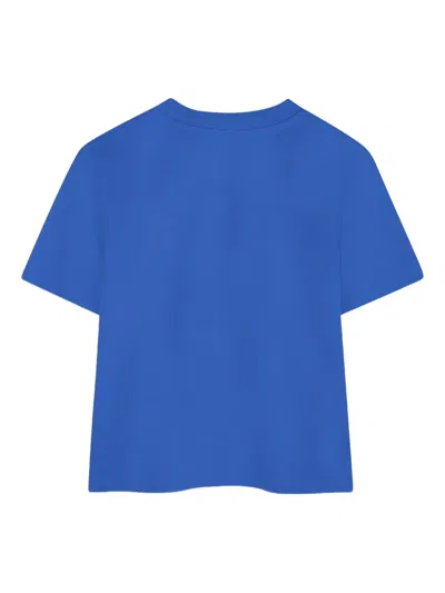 Kenzo Graphic-print T-shirt In Blue