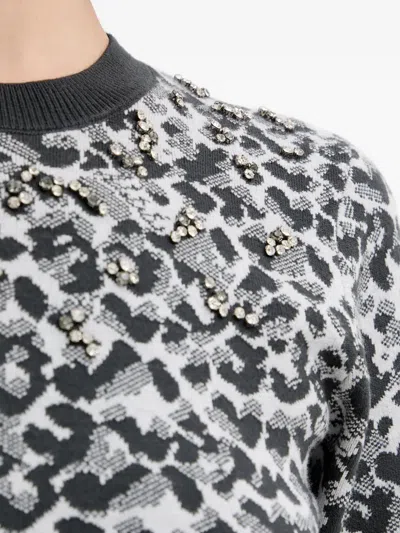 Twinset Animal-print Top In Multi