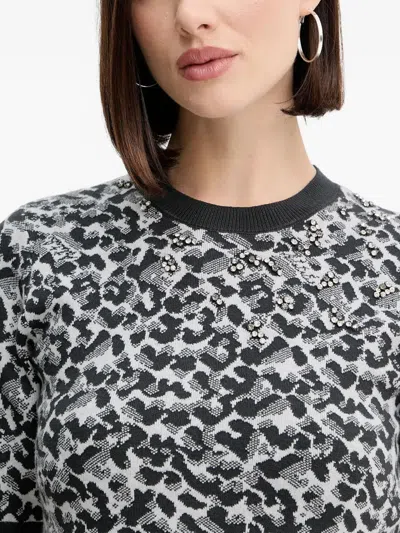 Twinset Animal-print Top In Multi