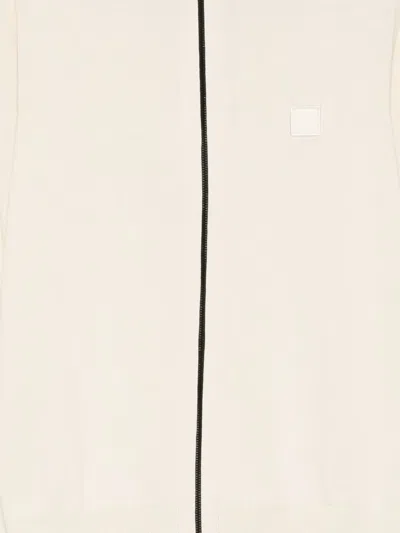 Hugo Boss Logo-detail Cardigan In Neutral