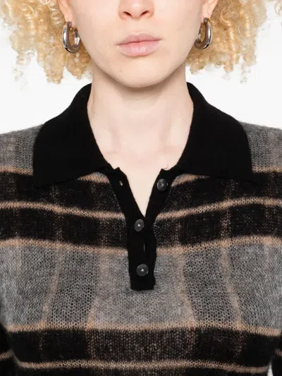 Guest In Residence Striped Midi Dress In Multi