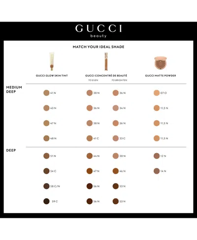 Gucci Glow Skin Tint Moisturizer In Brown